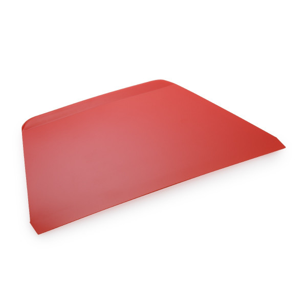 Dough / Cream scrapers, RED, PP