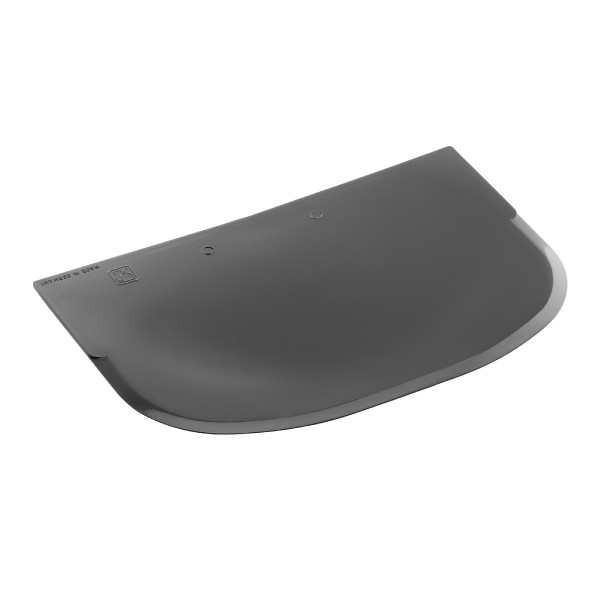 Dough / Cream scrapers, BLACK, PP