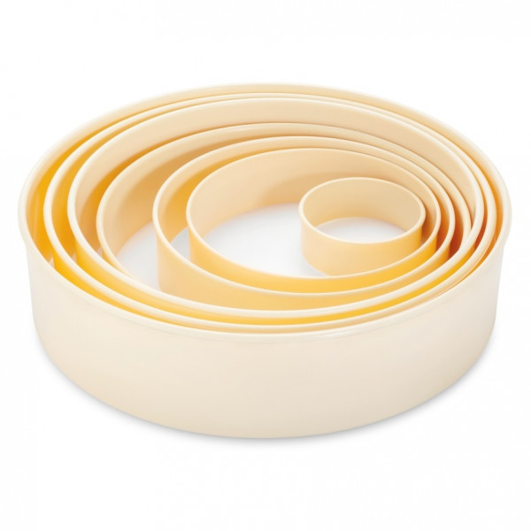 Cake rings, plastic