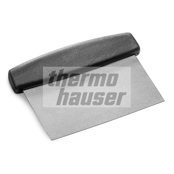 Dough cutter with handle bar, BLACK, stainless steel