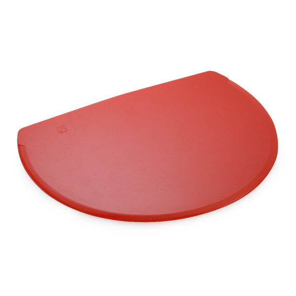 Dough / Cream scrapers, RED, PP