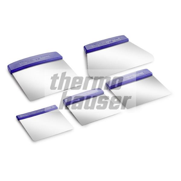 Dough scraper / cutter with handle bar, stainless steel