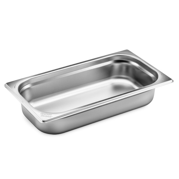 GN 1/3 container without handles, stainless steel 
