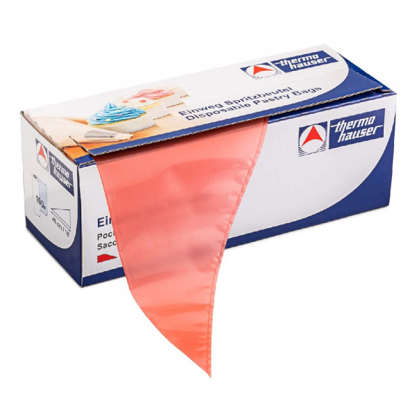 Disposable pastry bag MAXIMUM GRIP, extra non-slip, red