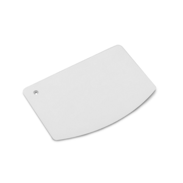 Dough / Cream scraper, WHITE, PP