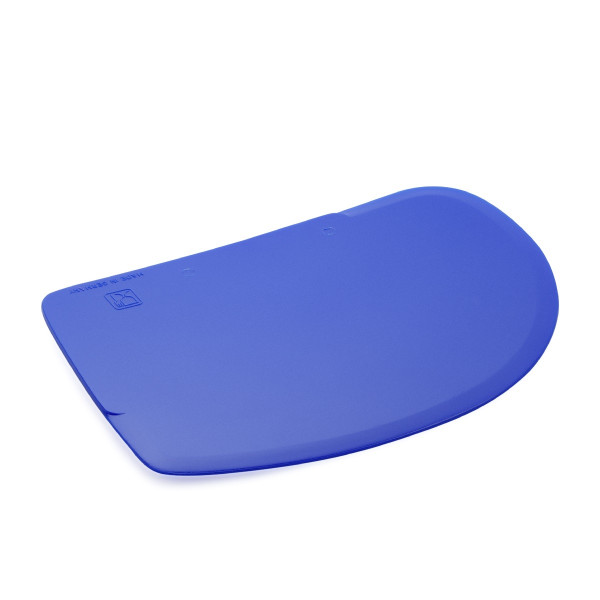 Dough / Cream scraper, BLUE, PP