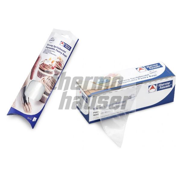 Disposable pastry bag MAXIMUM GRIP, with maximum outside grip, non-slip, transparent