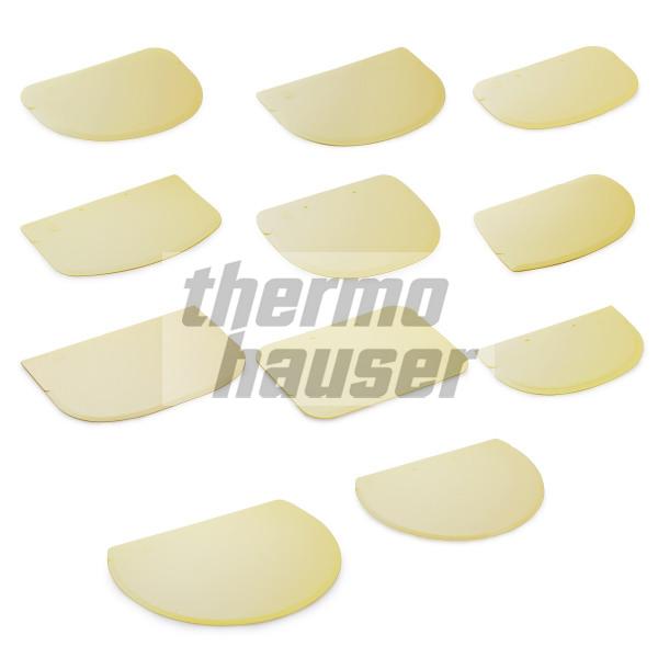Dough / Cream scrapers, IVORY, PP