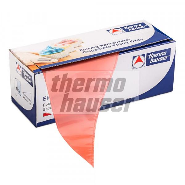 Disposable pastry bag MAXIMUM GRIP, extra non-slip, red