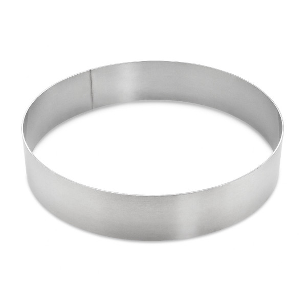 Cake rings, aluminium