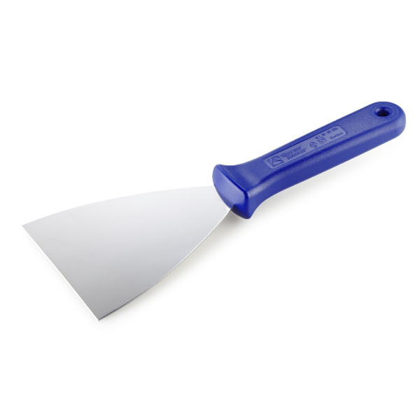Dough scraper / spatula with handle bar, stainless steel
