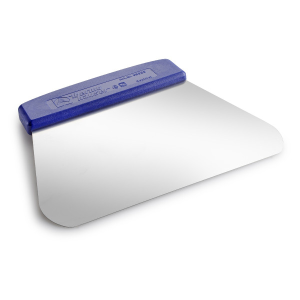 Dough scraper / cutter with handle bar, stainless steel