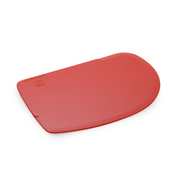 Dough / Cream scrapers, RED, PP