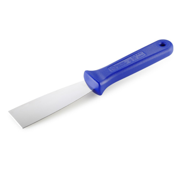 Dough scraper / spatula with handle bar, stainless steel
