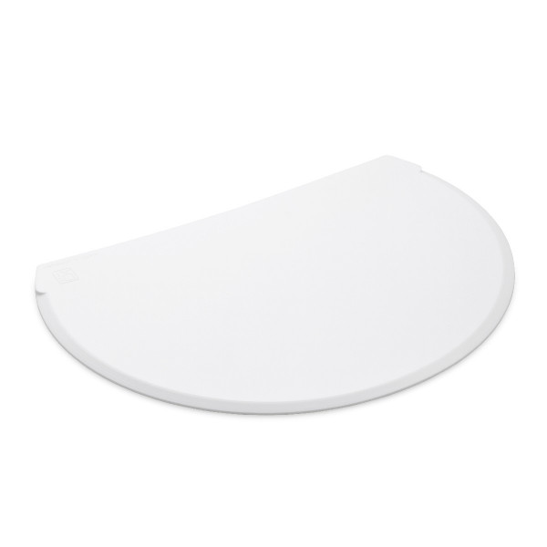 Dough / Cream scraper, WHITE, PP